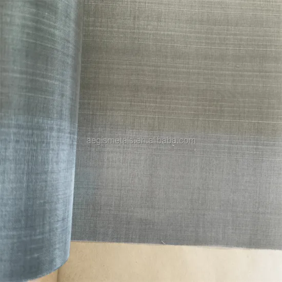 90mm Zirconium Mesh Tap 0.18mm 60x60 50 40 20 Mesh 0.25mm 99.95% Zr Wire Mesh