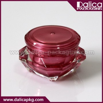 New arrival high fashion elegant acrylic cosmetic jar