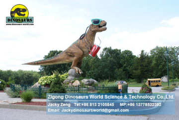 Garden statues carven park Animatronic T-Rex