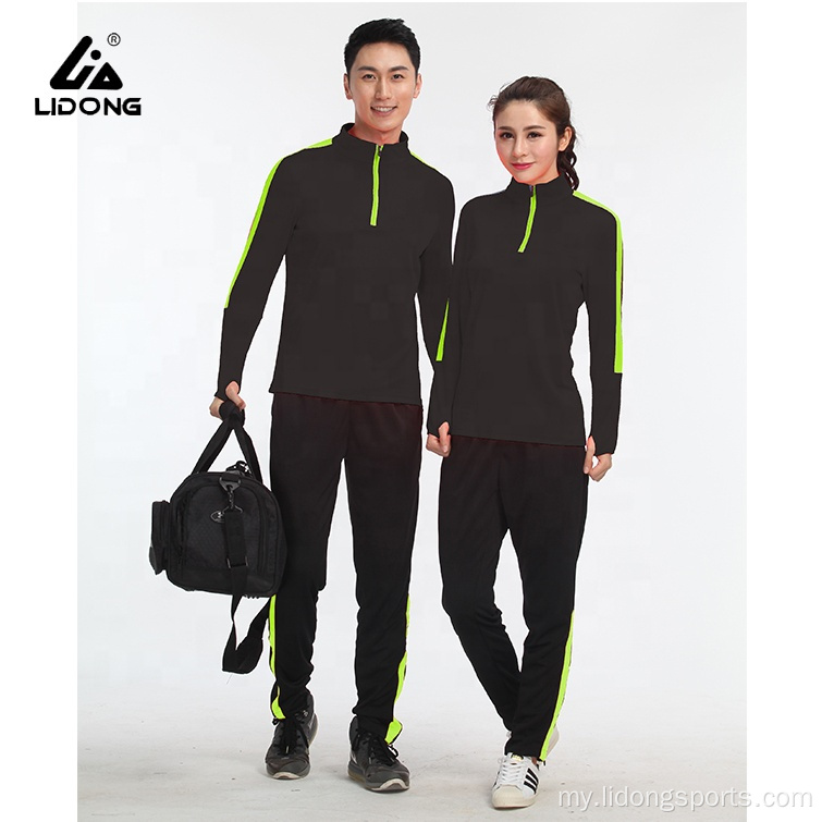 Unisex Custom Pogo ဘောလုံးဘောလုံးအသင်း Tracksuit