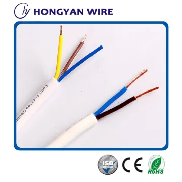professional british standard 300/500V PVC Insulated Flexible Cable H05VV-F wire