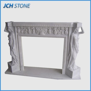 House decorative hand carved marble fireplace molds