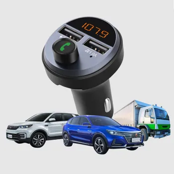 Wireless FM Transmitter MP3 Radio Station for New Car (BT Kit) For Sale