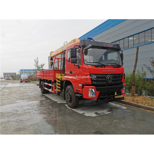 Grue montée sur camion à flèche télescopique 4x2 à vendre