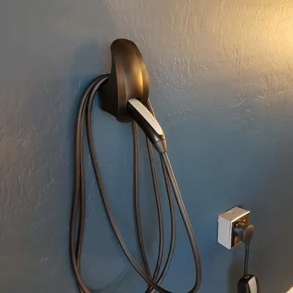Tesla car plastic charger stand