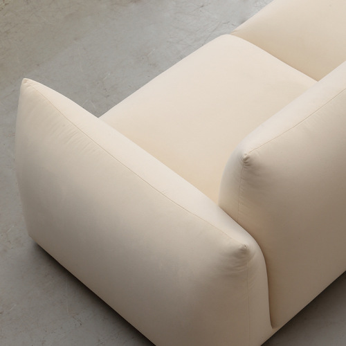 Sofa Fabrik Gaya Krim untuk Ruang Tamu Kecil