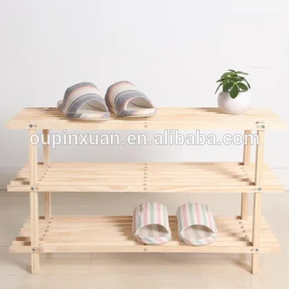 Hot selling multi-function product for 2015, creative designs bamboo jordan shoe display racks