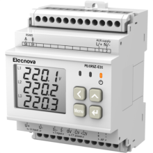 DC Sənaye Din Rail Quraşdırma Rəqəmsal güc sayğacı