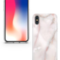 Estuche Fasion marble IMD TPU para iPhone x