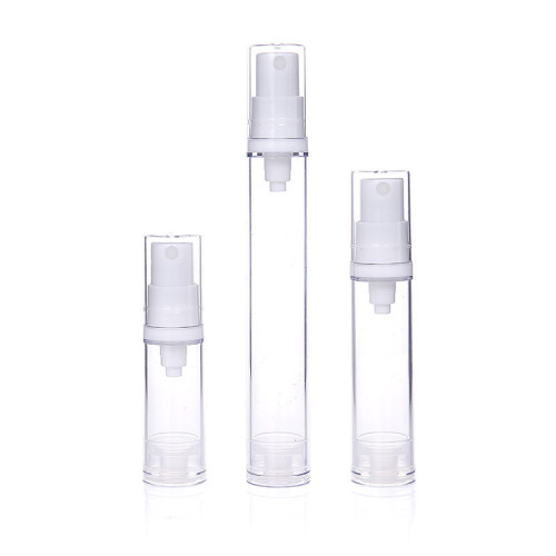 OEM 화장품 포장 스킨 케어 플라스틱 빈 5ml 10ml 15ml Airless 크림 미세 미스트 스프레이 펌프 병