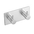 Nailless Single Hook Stainless Steel Towel Hook Bathroom