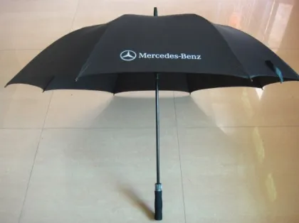 Car brand black color advertising golf umbrella