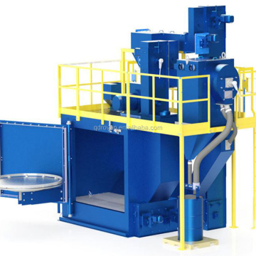 ROVAN High Quality Rotary Table Rust Removing Shot Blasting Machine