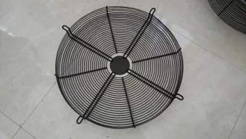 Galvanized welded fan cover
