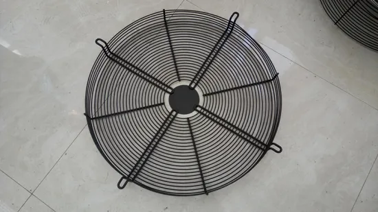 Galvanized welded fan cover