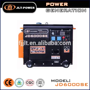 Small 5.5kva Silent Diesel Generator Set Single Phase 220 volt generator set