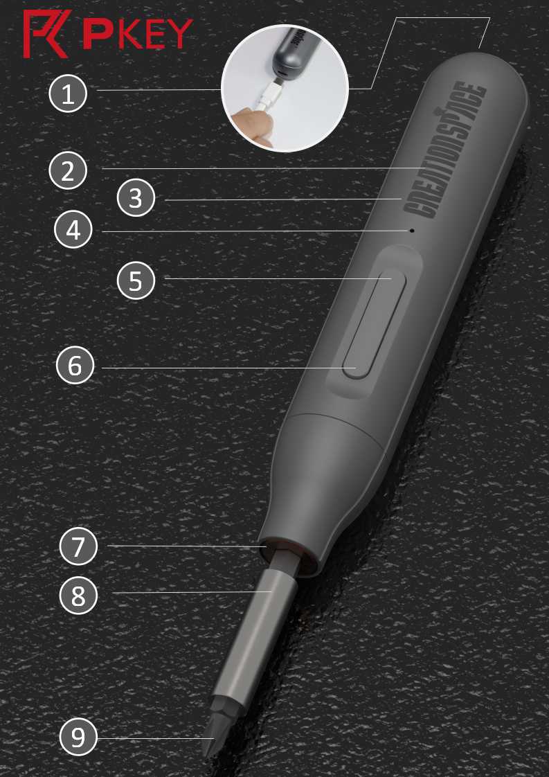 Electric Screw Driver Power Tool Cs2000 1