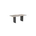 Diseño moderno Mesa de comedor de mármol de lujo