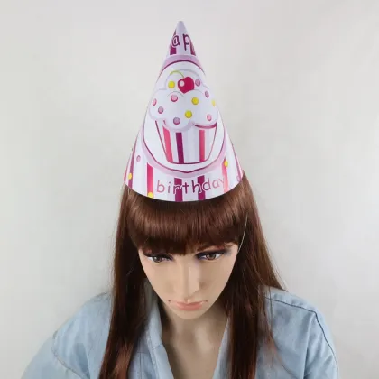 Popular Paper Kids Party Hats for Birthday Celebrations