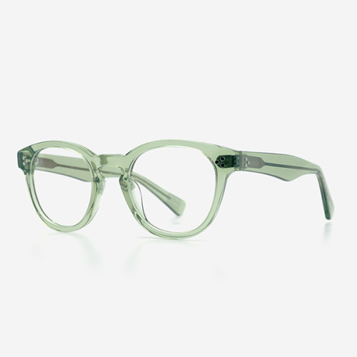 Angular Keyhole Acetate Men's Optical Frames