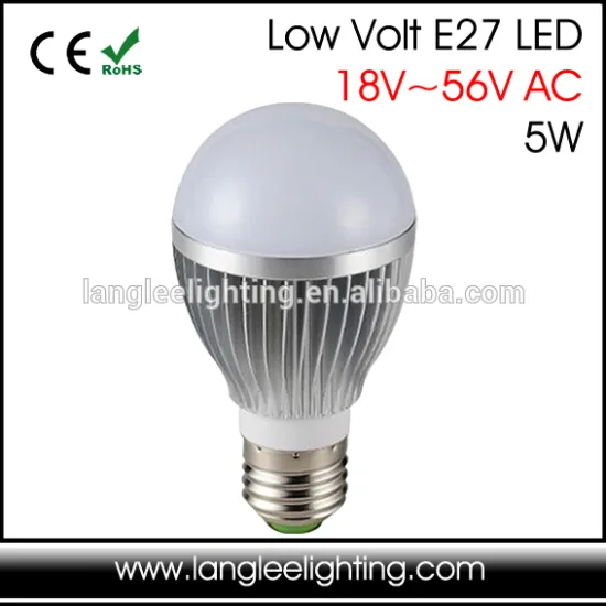 24V LED Bulb 5W 360Degree LED Lampada E27
