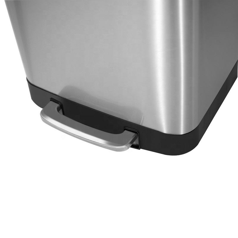 stainless steel pedal bin