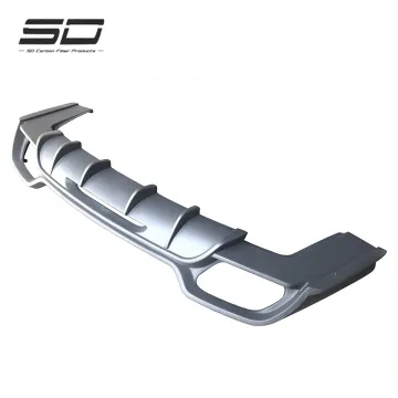 Carbon Fiber Front Bumper Rear Diffuser Spoiler Kit for Mercedes AMG GT