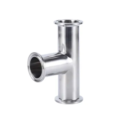 Tri-clamp 3 Way Equal Tee Fittings Connector