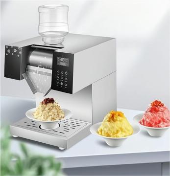 Stainless Steel Automatic Flake Ice Machine for Bingsu - Commercial Snow Ice Shaver for Sale