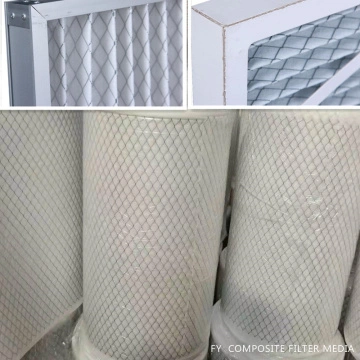 Laminated Roll for Disposable Pleated Air Filters G4 China