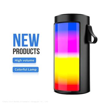 ZQS1201メロディーLEDライト付きワイヤレスBluetoothスピーカー - 屋外用のクロスボーダーeコマースギフト