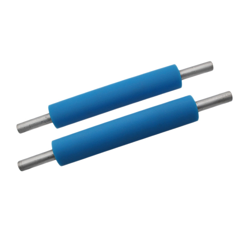 Custom Industry Silicone Rubber Coated Rollers for Paper, Laminating, Textile, and Sanding Machines