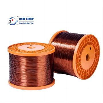 Filo tondo in rame e alluminio con rivestimento smaltato