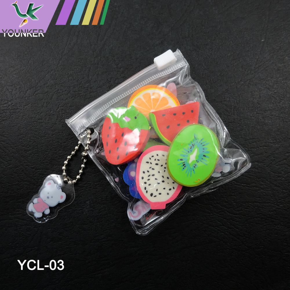 Fruit Erasers