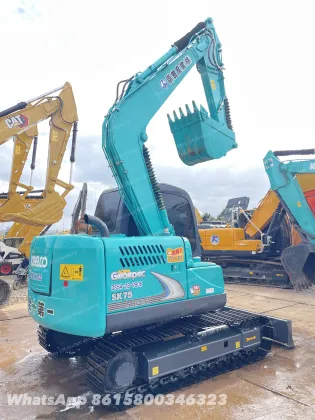 Used Kobelco SK75 7.5 Ton Mini Excavator - Engineering & Construction Machinery