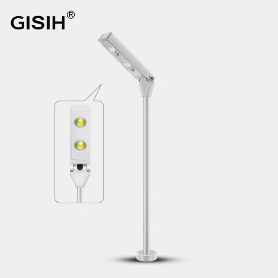 2W-5W Vertical Pole Spotlights for Boutique Watch and Jewelry Displays