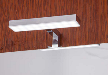 200mm LED Plastic Mirror lamp