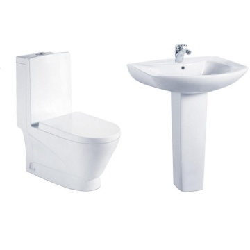 Lowest Price Gold Dragon Toilet Set with Hand Wash Station