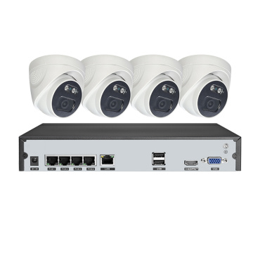 Dome IP -камера сеть наборов POE NVR