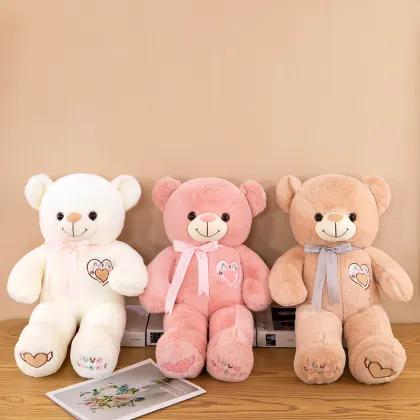 Cute Heart Teddy Bear Plush Toy - Custom Plush Valentine Gift Giant Teddy Bear