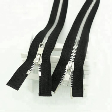 Metal Stainless Steel Corn Teeth Jacket Zipper