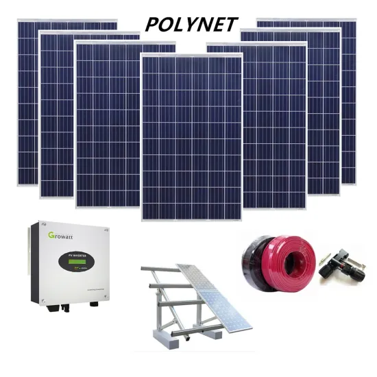 Polynet 2kw on grid solar energy system price in India grid tie 2000w complete solar kit