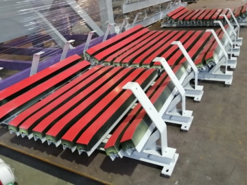 conveyor impact bed