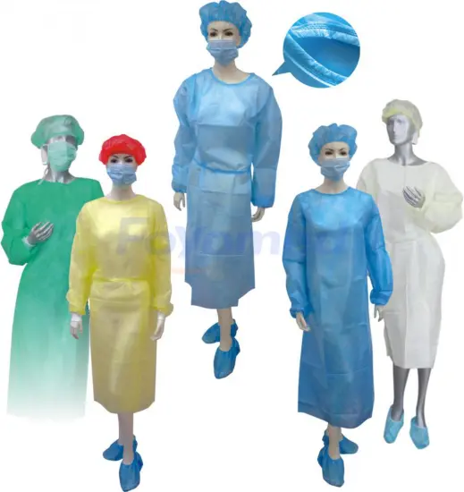 Disposable Uniform Isolation Gowns