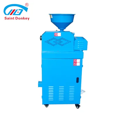 200kg/h Family Rice Huller and Grinder for Brown and White Rice Processing
