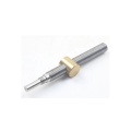 Large lead lead screw with brass nut Tr14x12