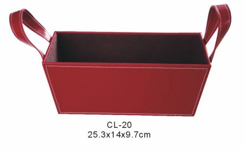 High Quality Leather Storage Box (CL-20)