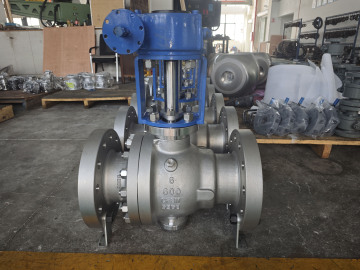 600inch 600lb CF8M วาล์วบอลพร้อมลำต้นขยาย