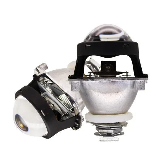 TAOCHIS 2.5 Inches Clear Glass Car Bi-Xenon Headlight Projector Lens - Compatible with WST H1 Headlights Retrofit
