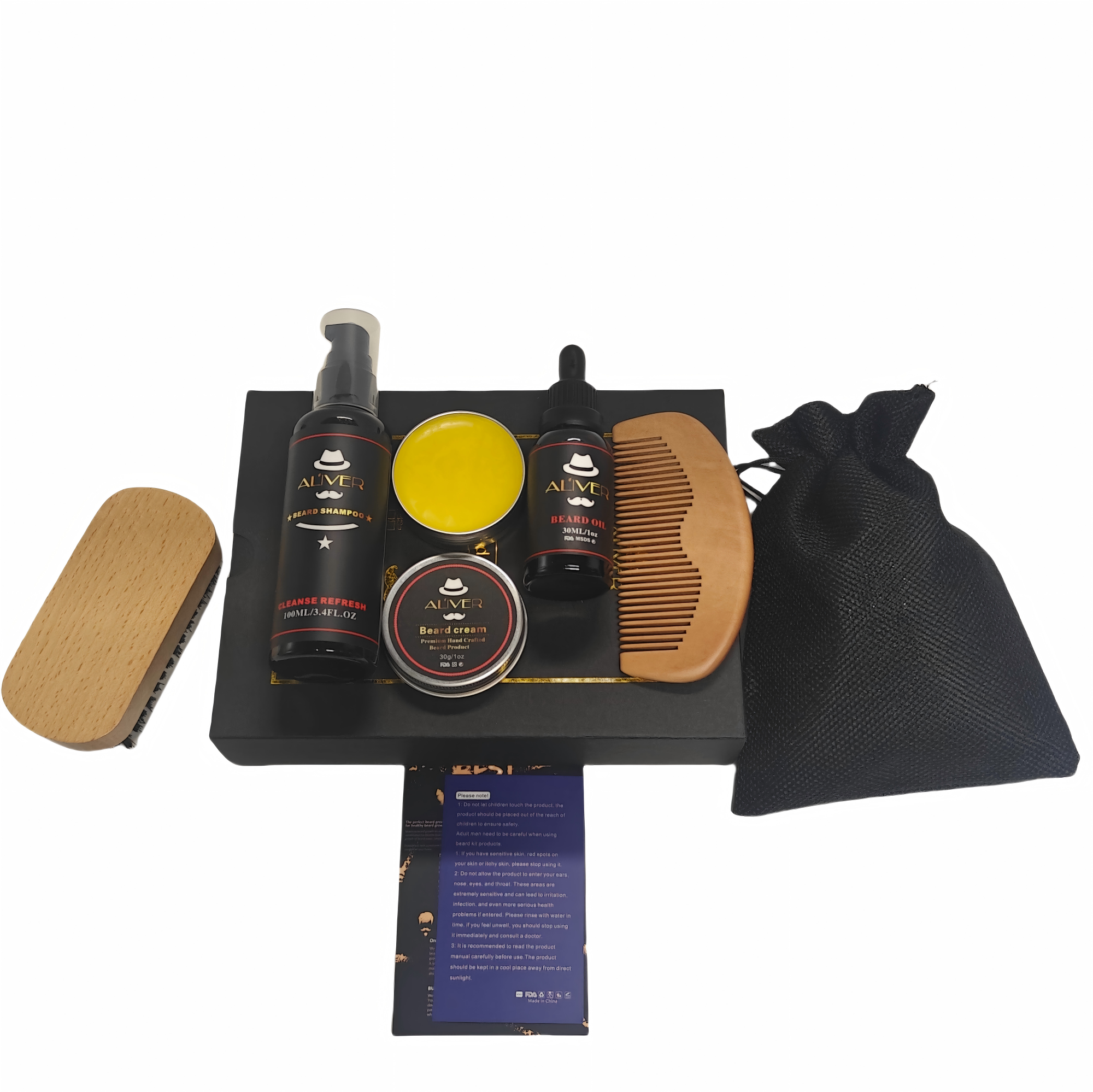 mens beard trimmer kit